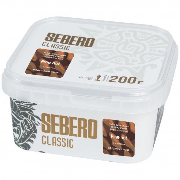 Табак Sebero - Pine Nut (Кедровый Орех, 200 грамм) купить в Краснодаре