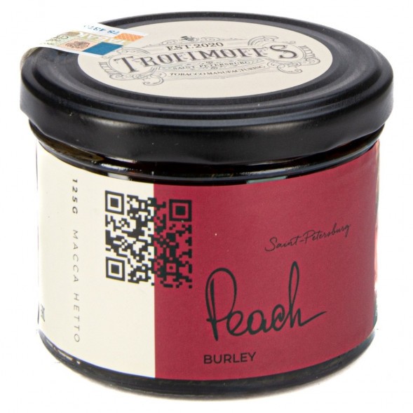 Табак Trofimoff&#039;s Burley - Peach (Персик, 125 грамм) купить в Краснодаре