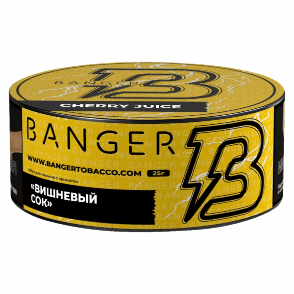 Табак Banger - Cherry Juice (Вишнёвый Сок, 25 грамм) купить в Краснодаре