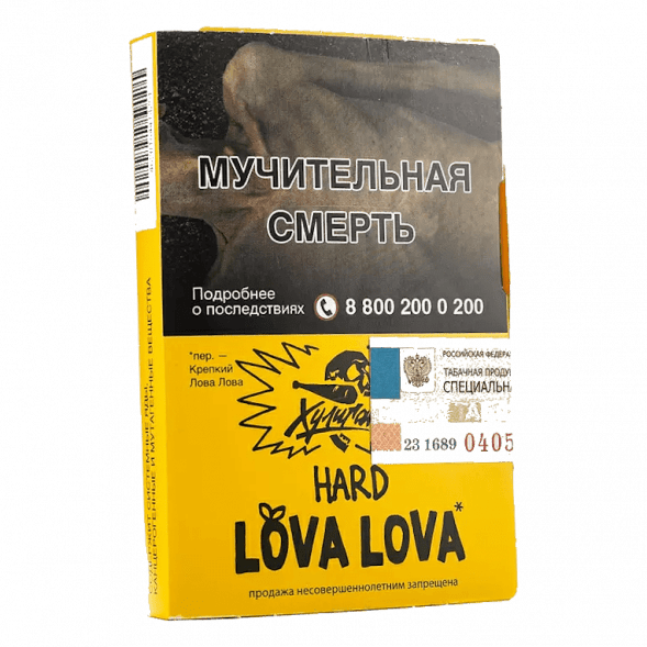 Табак Хулиган Hard - LOVA LOVA (Манговый Чизкейк, 25 грамм) купить в Краснодаре