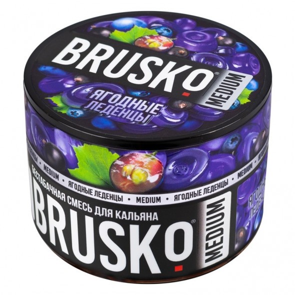 Смесь Brusko Medium - Ягодные Леденцы (50 грамм) купить в Краснодаре