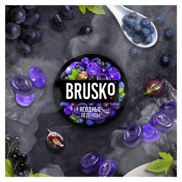 Смесь Brusko Medium - Ягодные Леденцы (50 грамм) купить в Краснодаре