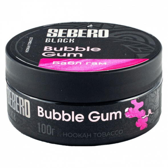 Табак Sebero Black - Bubble Gum (Бабл Гам, 100 грамм) купить в Краснодаре