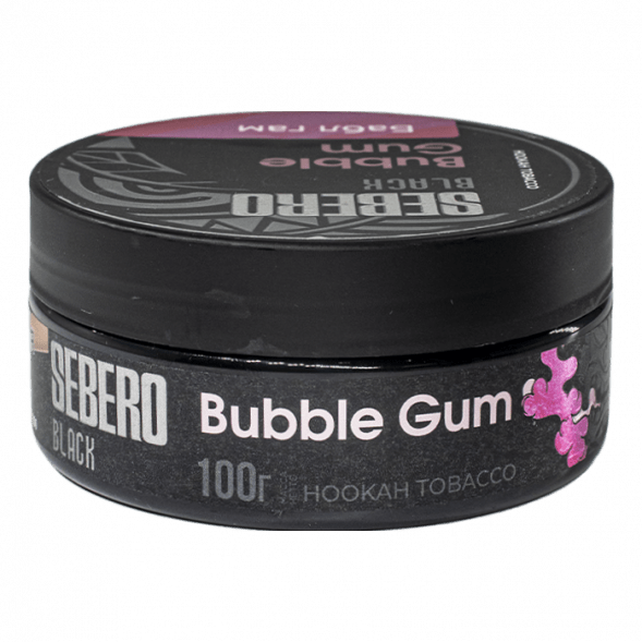 Табак Sebero Black - Bubble Gum (Бабл Гам, 100 грамм) купить в Краснодаре