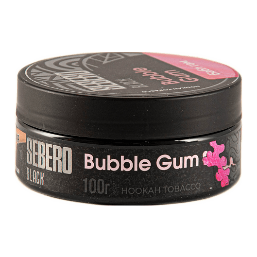 Табак Sebero Black - Bubble Gum (Бабл Гам, 100 грамм) купить в Краснодаре