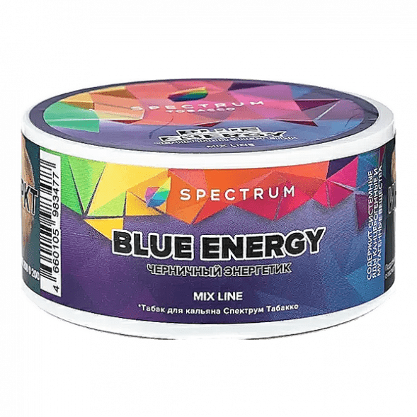 Табак Spectrum Mix Line - Blue Energy (Черничный Энергетик, 25 грамм) купить в Краснодаре
