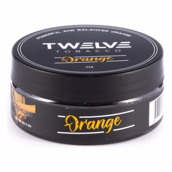 Табак Twelve - Orange (Апельсин, 100 грамм, Акциз) купить в Краснодаре