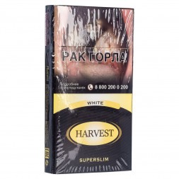 Сигареты Harvest - White Superslims (блок 10 пачек)