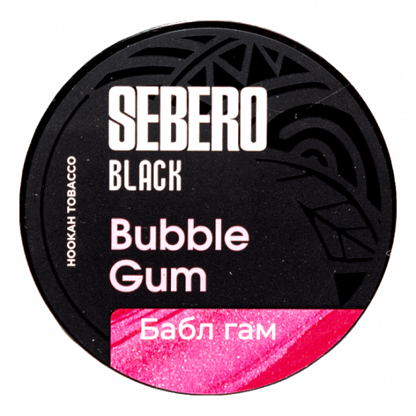 Табак Sebero Black - Bubble Gum (Бабл Гам, 25 грамм) купить в Краснодаре