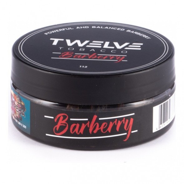 Табак Twelve - Barberry (Барбарис, 100 грамм, Акциз) купить в Краснодаре