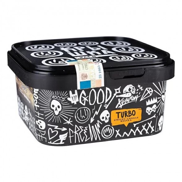Табак Хулиган - Turbo (Арбузно-Дынная Жвачка, 200 грамм) купить в Краснодаре