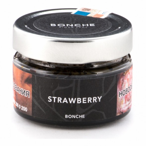 Табак Bonche - Strawberry (Клубника, 60 грамм) купить в Краснодаре