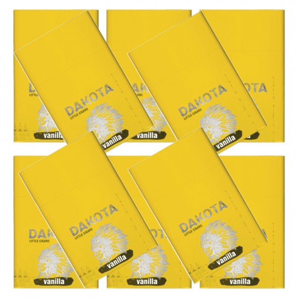 Сигариллы Dakota - Vanilla (блок 10 пачек) купить в Краснодаре