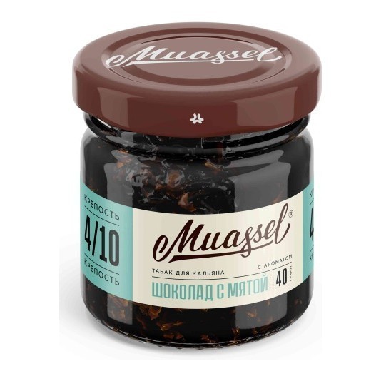 Табак Muassel Strong - Шоколад с Мятой (40 грамм) купить в Краснодаре