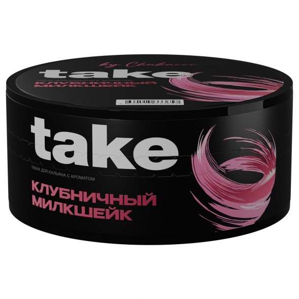 Табак Take - Strawberry Milkshake (Клубничный Милкшейк, 100 грамм) купить в Краснодаре