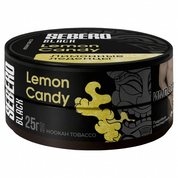 Табак Sebero Black - Lemon Candy (Лимонные Леденцы, 25 грамм) купить в Краснодаре