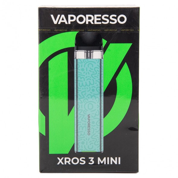 Электронная сигарета Vaporesso XROS 3 Mini - Aqua Green купить в Краснодаре