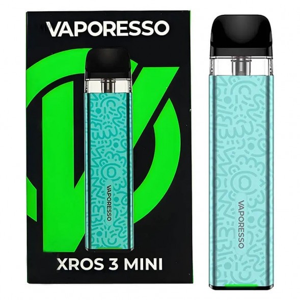Электронная сигарета Vaporesso XROS 3 Mini - Aqua Green купить в Краснодаре