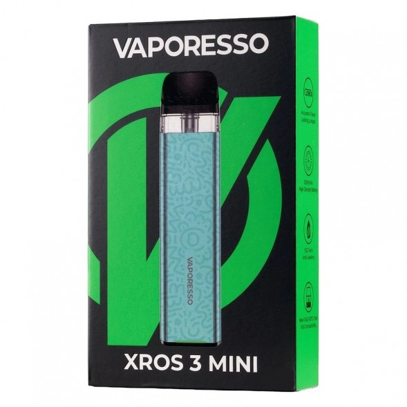 Электронная сигарета Vaporesso XROS 3 Mini - Aqua Green купить в Краснодаре