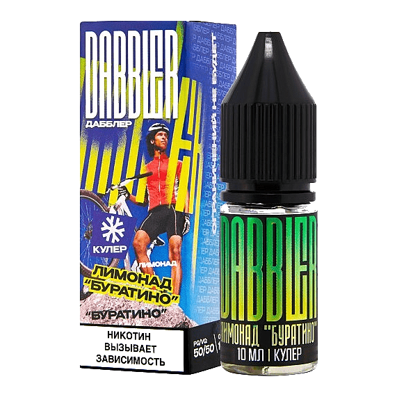 Жидкость Dabbler Salt - Лимонад &quot;Буратино&quot; (10 мл, 2 мг) купить в Краснодаре
