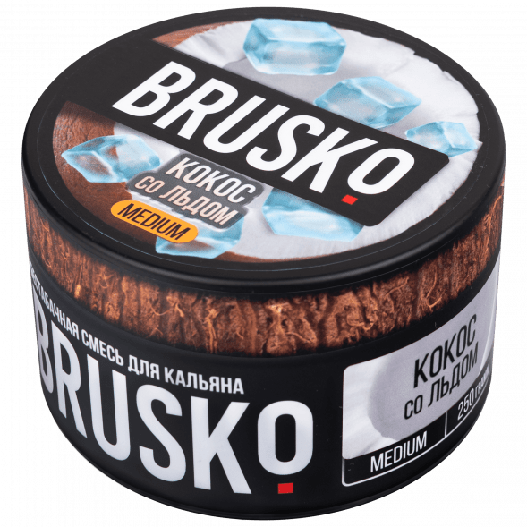 Смесь Brusko Medium - Кокос со Льдом (250 грамм) купить в Краснодаре
