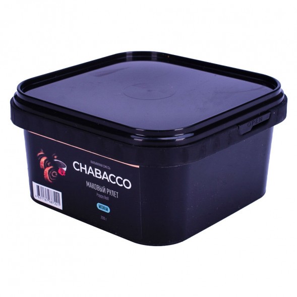 Смесь Chabacco MEDIUM - Poppy Roll (Маковый Рулет, 200 грамм) купить в Краснодаре