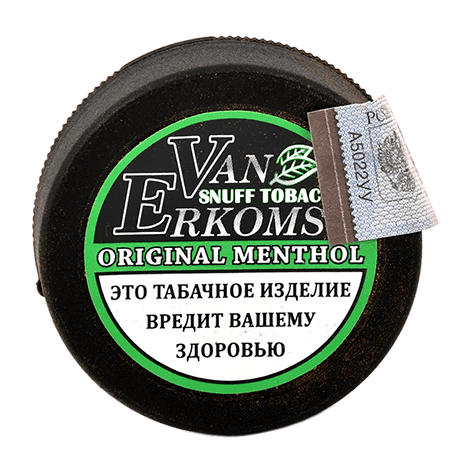 Нюхательный табак Van Erkoms - Original Menthol (10 грамм) купить в Краснодаре