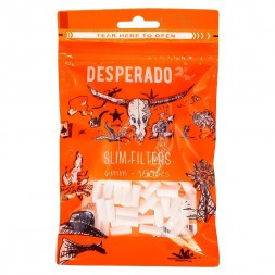 Фильтры для самокруток Desperado - Slim (150 штук, 15х6 мм)