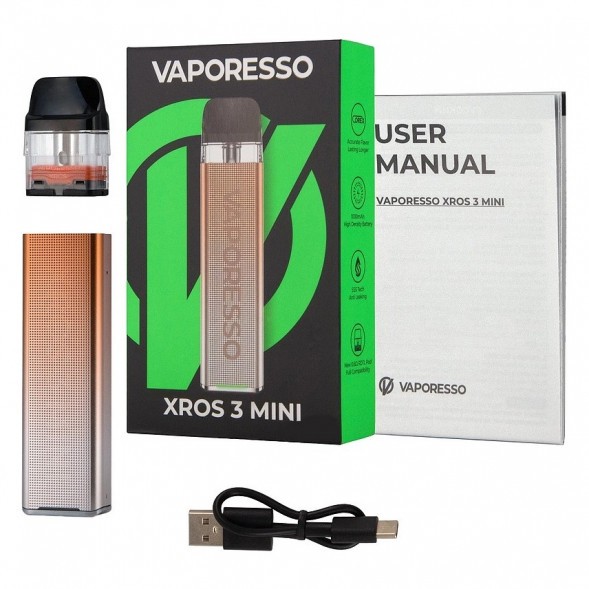 Электронная сигарета Vaporesso XROS 3 Mini - Phantom Gold купить в Краснодаре