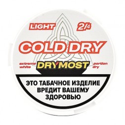 Табак жевательный DryMost - Cold Dry Light (12 грамм)