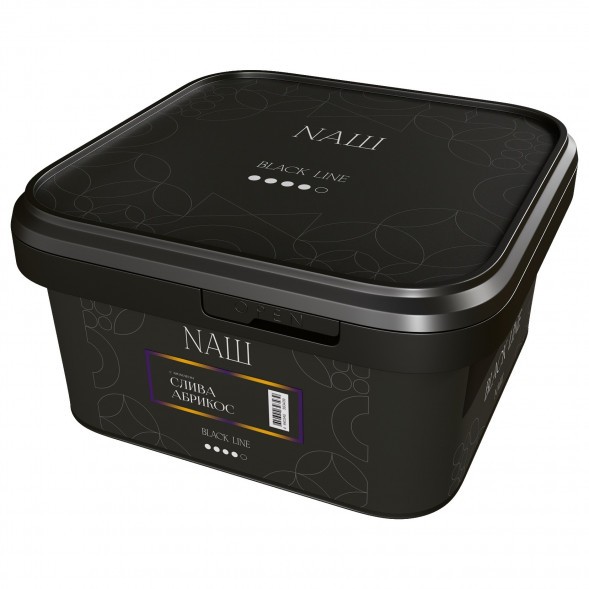 Табак NАШ BLACK - Слива Абрикос (200 грамм) купить в Краснодаре