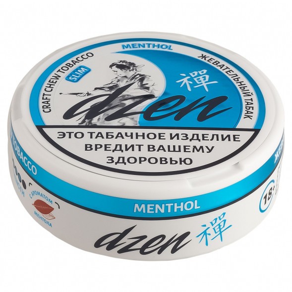 Табак жевательный DZEN - Menthol Slim (Ментол Слим) купить в Краснодаре