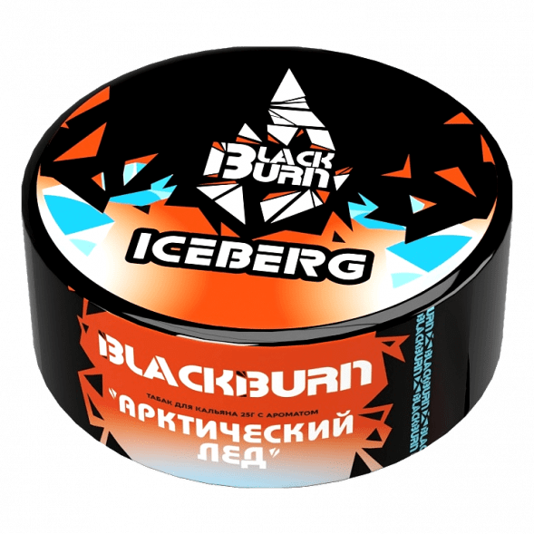 Табак BlackBurn - Iceberg (Арктический Лёд, 25 грамм) купить в Краснодаре