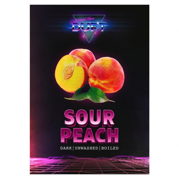 Табак Duft - Sour Peach (Кислый Персик, 80 грамм) купить в Краснодаре