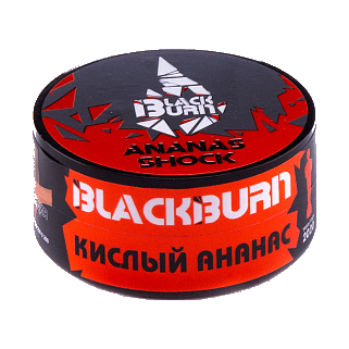 Табак BlackBurn - Ananas Shock (Кислый Ананас, 25 грамм) купить в Краснодаре