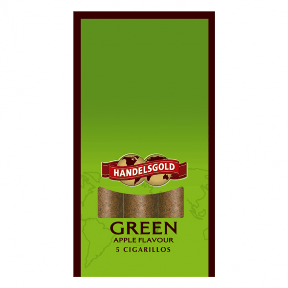 Сигариллы Handelsgold Cigarillos - Apple Green (5 штук) купить в Краснодаре