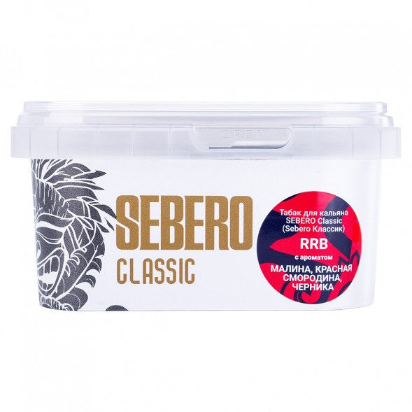 Табак Sebero - RRB (Малина, Красная Смородина, Черника, 200 грамм) купить в Краснодаре