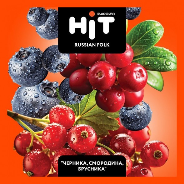 Табак BlackBurn HiT - Russian Folk (Черника, Смородина, Брусника, 30 грамм) купить в Краснодаре
