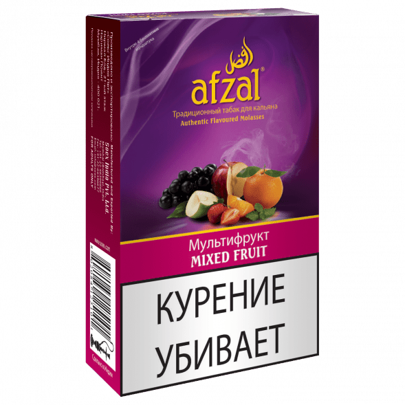 Табак Afzal - Mixed Fruit (Мультифрукт, 40 грамм) купить в Краснодаре