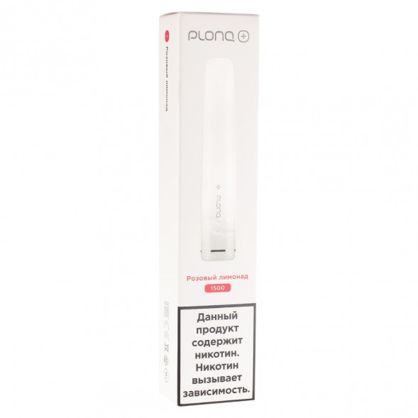 PLONQ PLUS - Розовый Лимонад (1500 затяжек) купить в Краснодаре