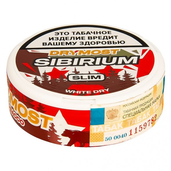 Табак жевательный DryMost - Sibirium Slim (12 грамм) купить в Краснодаре