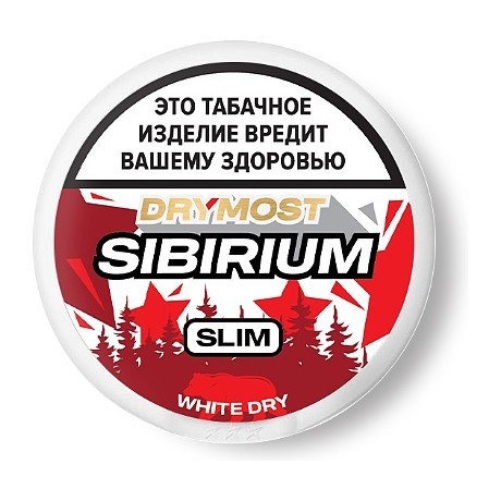 Табак жевательный DryMost - Sibirium Slim (12 грамм) купить в Краснодаре