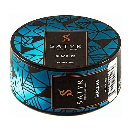 Табак Satyr - Black Ice (Чёрный Лёд, 200 грамм) купить в Краснодаре