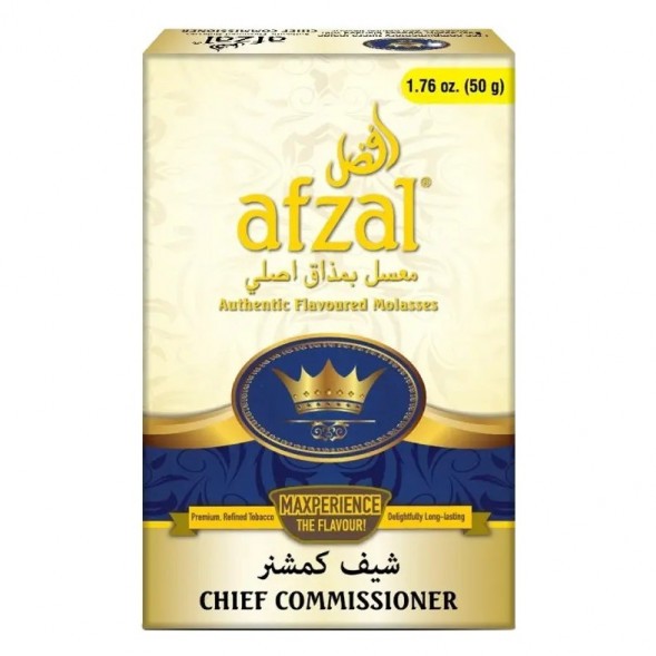 Табак Afzal - Chief Commissioner (Чиф Комиссионер, 40 грамм) купить в Краснодаре