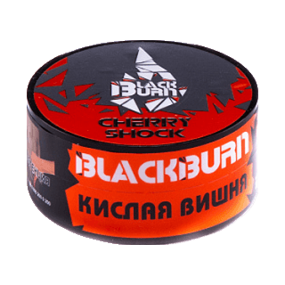 Табак BlackBurn - Cherry Shock (Кислая Вишня, 25 грамм) купить в Краснодаре