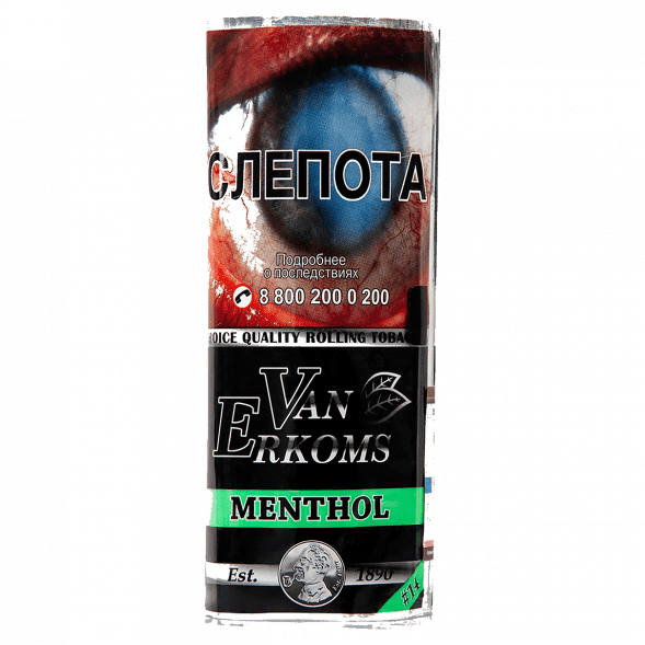 Табак сигаретный Van Erkoms - Menthol (40 грамм) купить в Краснодаре