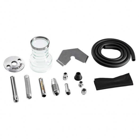 Кальян Pizduk PRO - Black-Bag (Прозрачная Колба) купить в Краснодаре