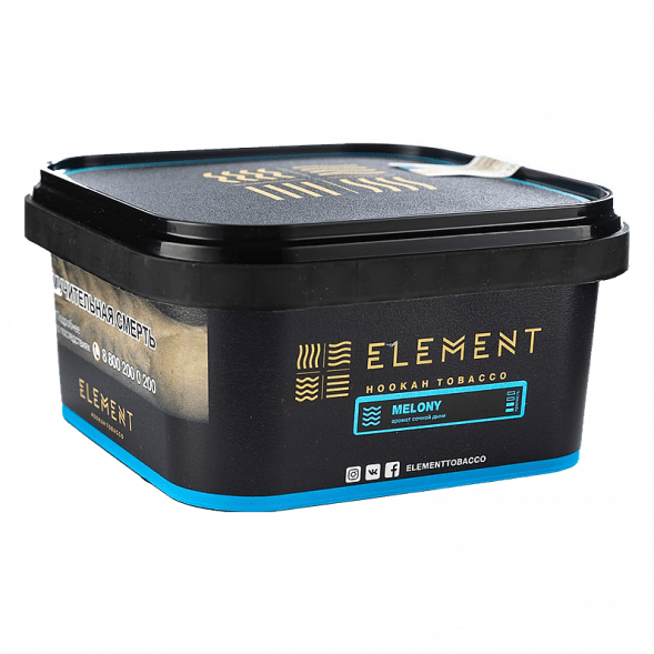 Табак Element Вода - Melony (Мелони, 200 грамм) купить в Краснодаре