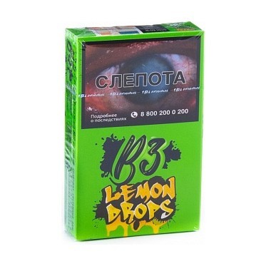 Табак B3 - Lemon Drops (Лимонные Леденцы, 50 грамм) купить в Краснодаре
