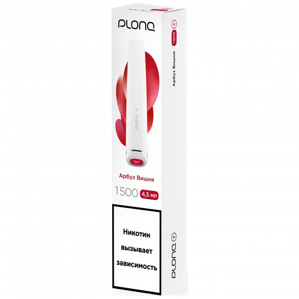PLONQ PLUS - Арбуз Вишня (1500 затяжек) купить в Краснодаре